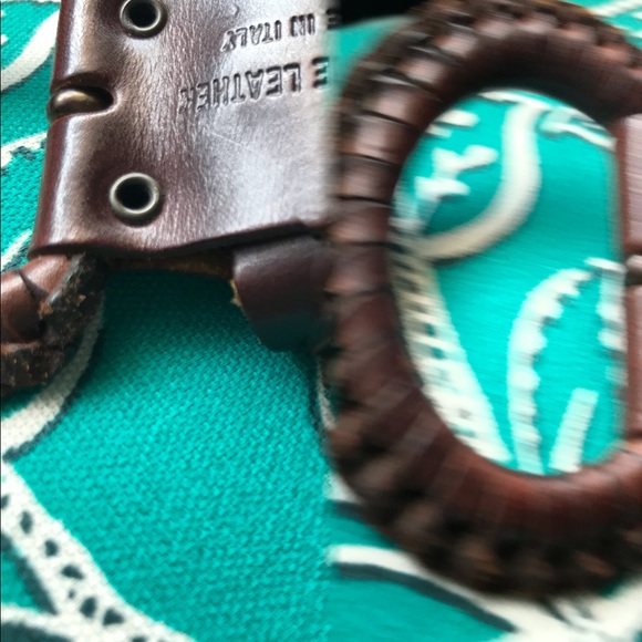 Lether belt, new size 8 brown red, very nice 🌷 - Picture 2 of 7